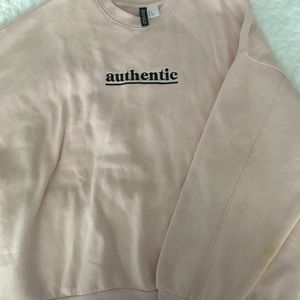 Pastel Aesthetic Oversized Embroidered Sweatshirt